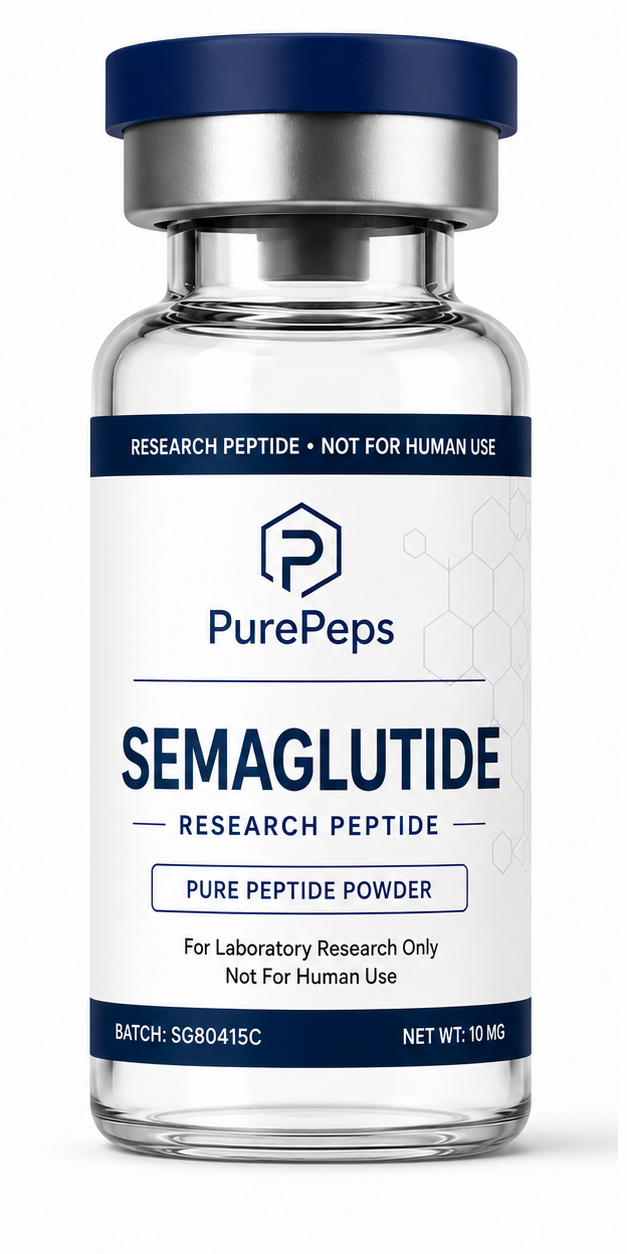 Laboratory vial of Semaglutide